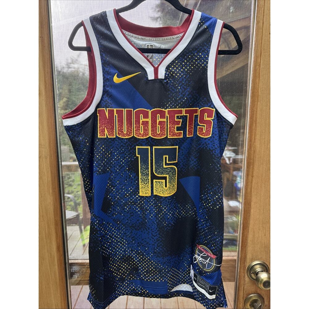 Nike Select Series NBA Jokic Nuggets Basketball Jersey Mens Sz M HJ4067-495